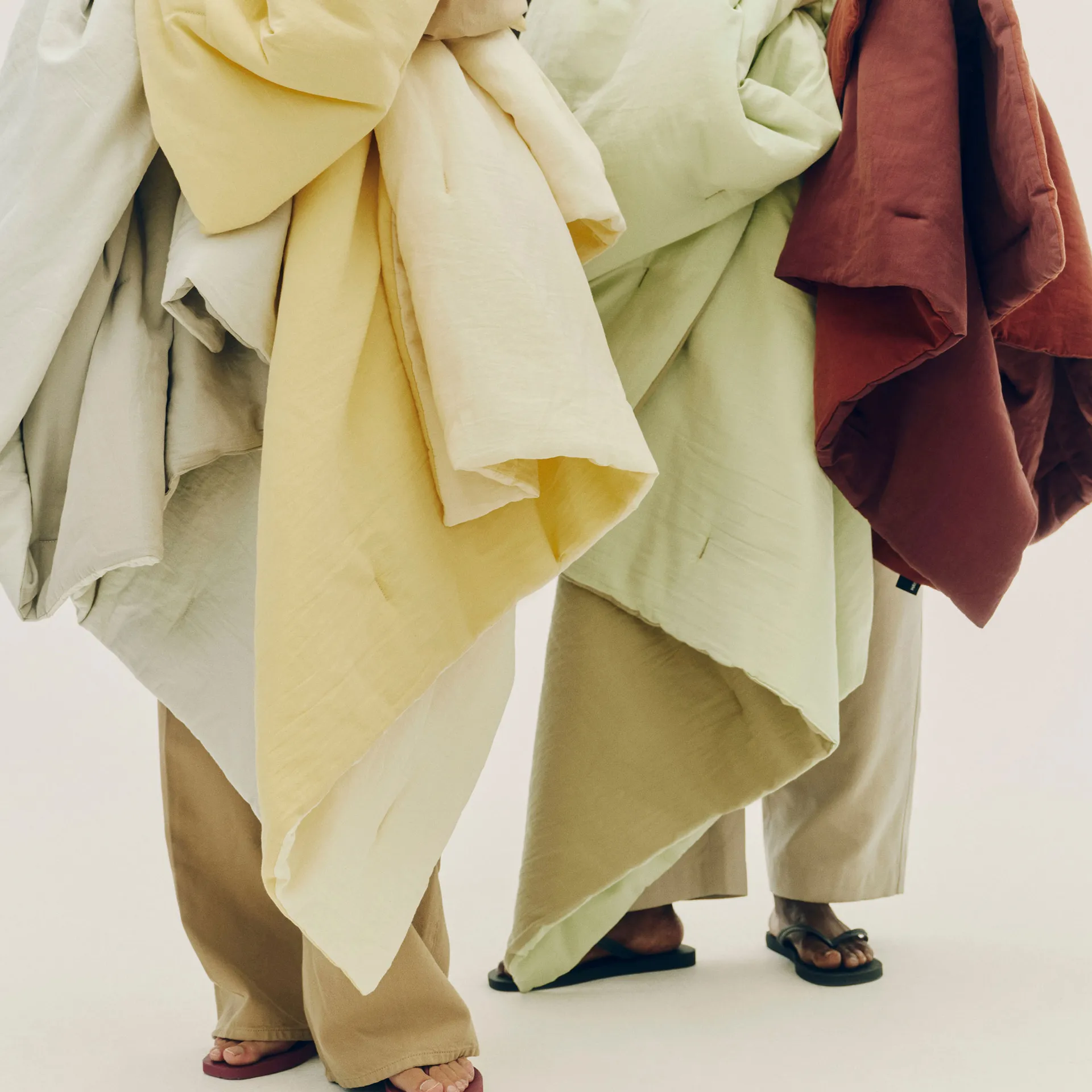 Air Quilt pled, Soft yellow, 140x200 cm HAY