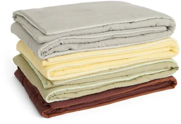 Air Quilt pled - Soft yellow, 140x200 cm - HAY