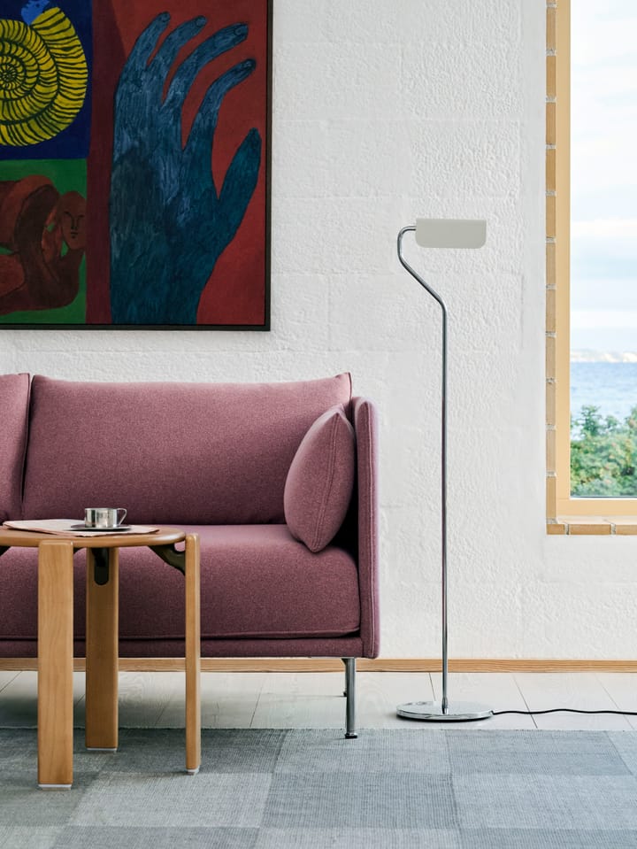 Apex lampa podłogowa, Oyster white HAY