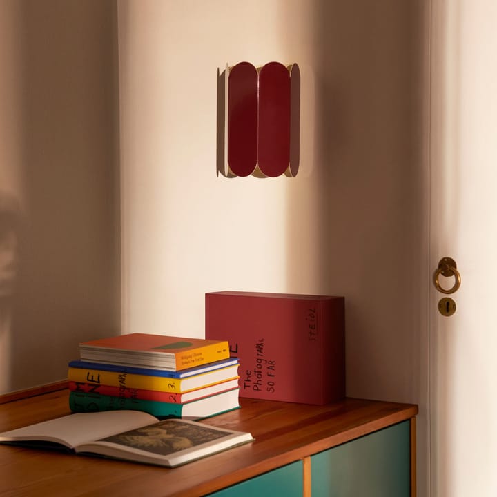 Arcs Sconce lampa ścienna, auburn red HAY