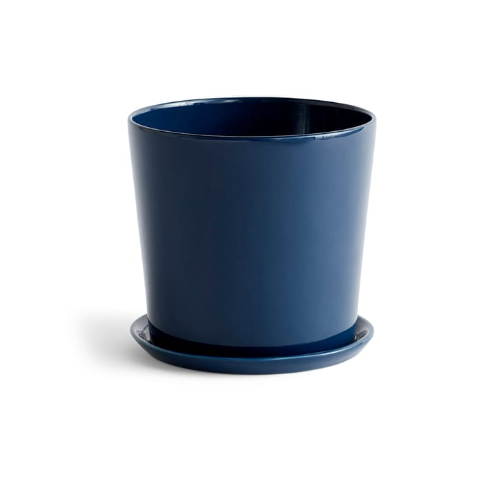 Botanical Family donica XL Ø22 cm, Dark blue HAY