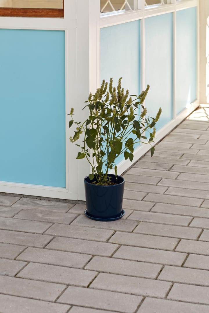 Botanical Family donica XL Ø22 cm, Dark blue HAY
