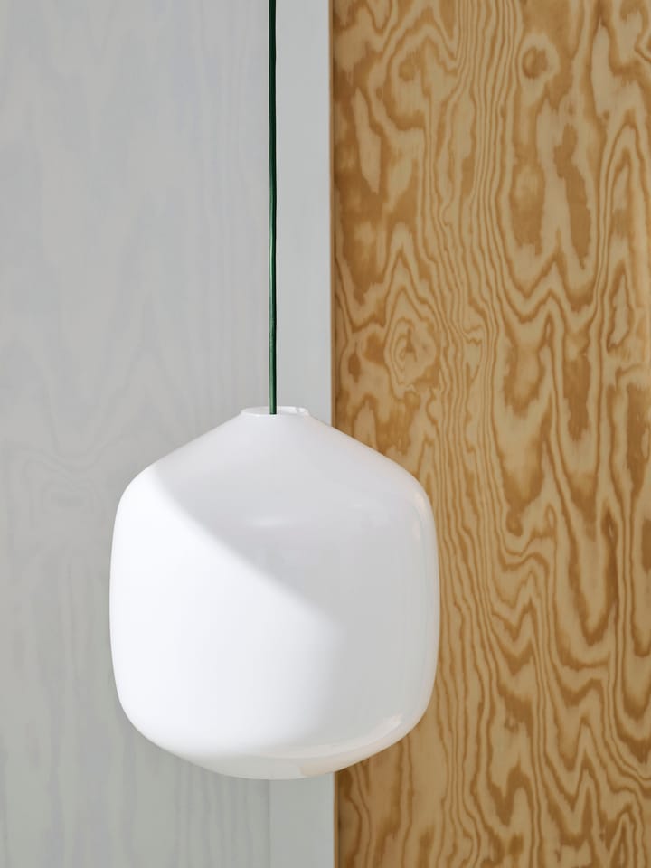 Buoy lampa wisząca Ø20 cm, Opal glass-rusty red HAY
