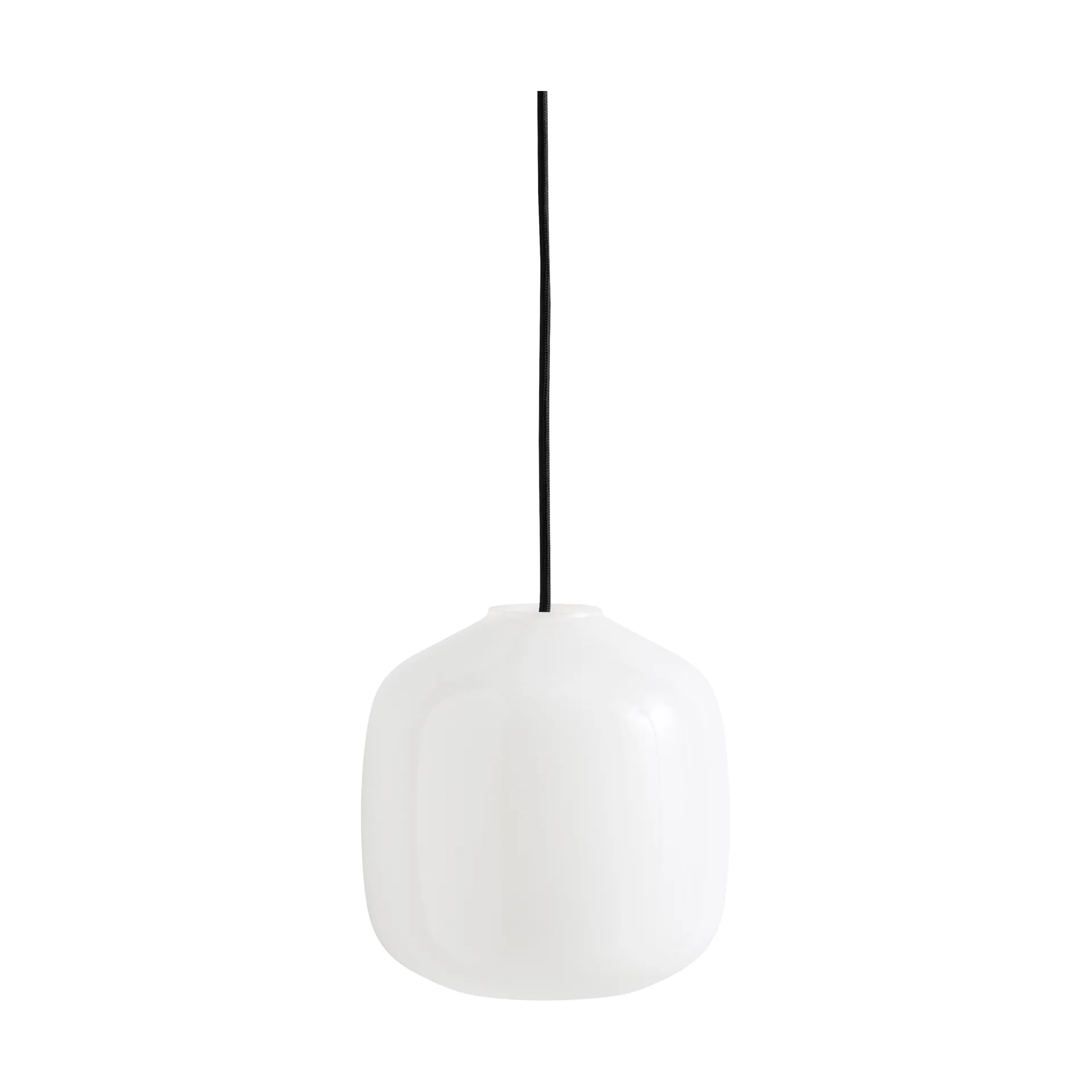 Buoy lampa wisząca Ø20 cm, Opal glass-soft black HAY