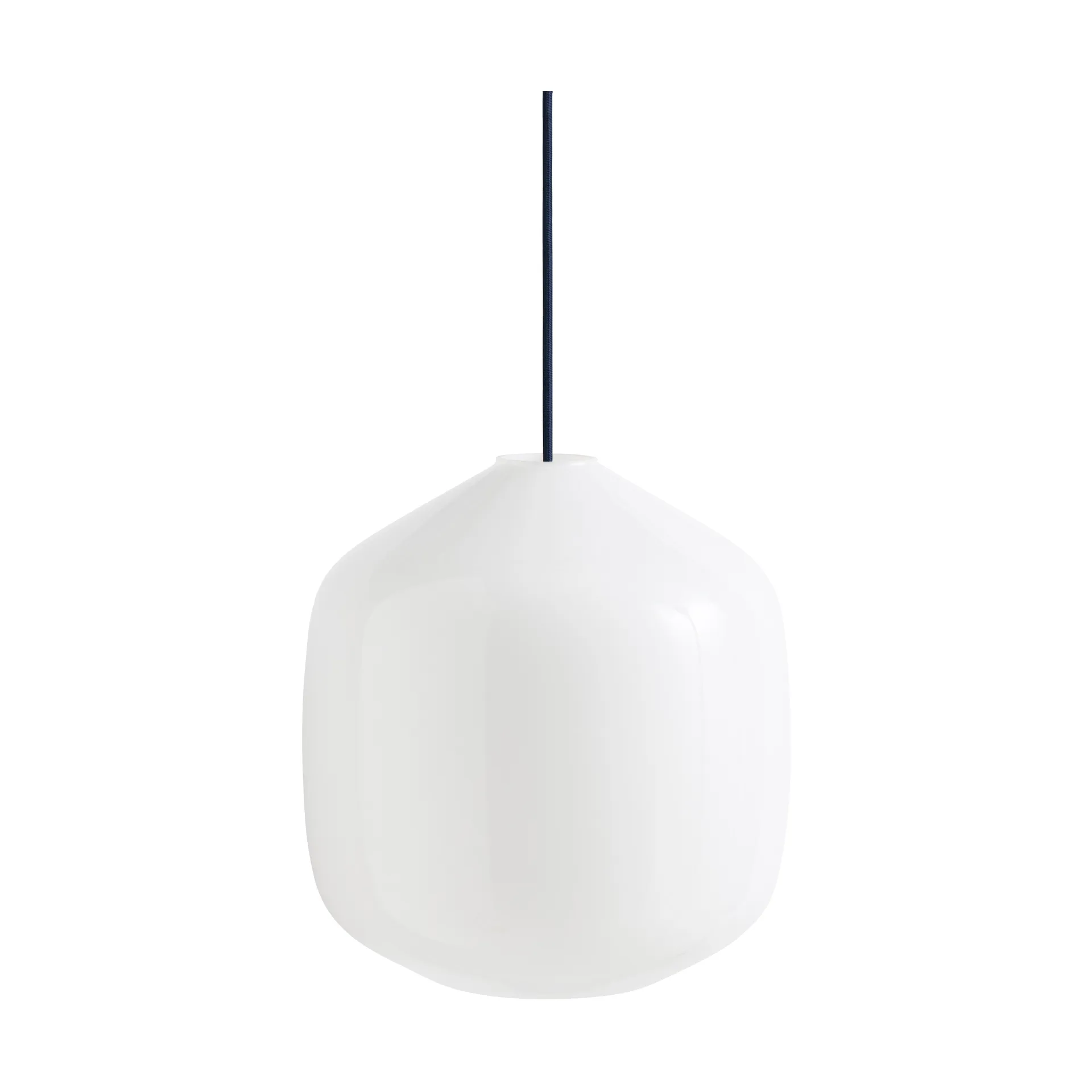 Buoy lampa wisząca Ø30 cm, Opal glass-anthracite blue HAY