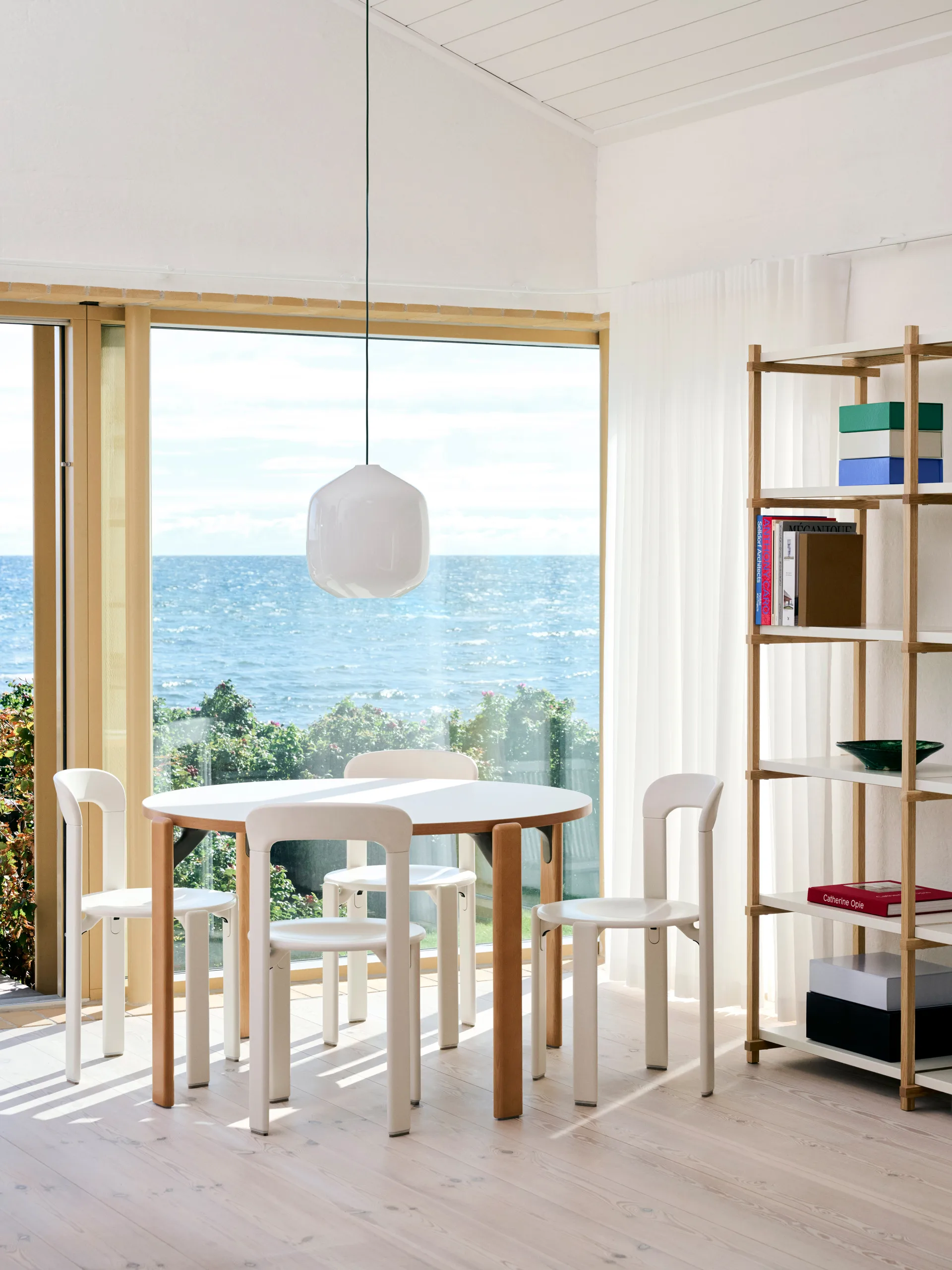 Buoy lampa wisząca Ø30 cm, Opal glass-beton grey HAY