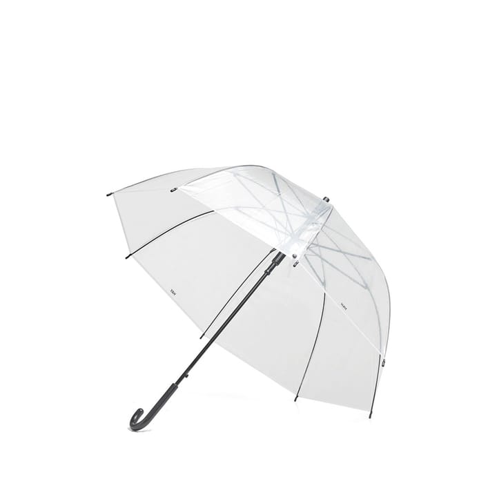 Canopy parasol - clear, czarny aluminium uchwyt - HAY