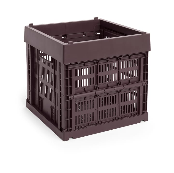Colour Crate Cube 29,5x29,5 cm - Bordeaux - HAY