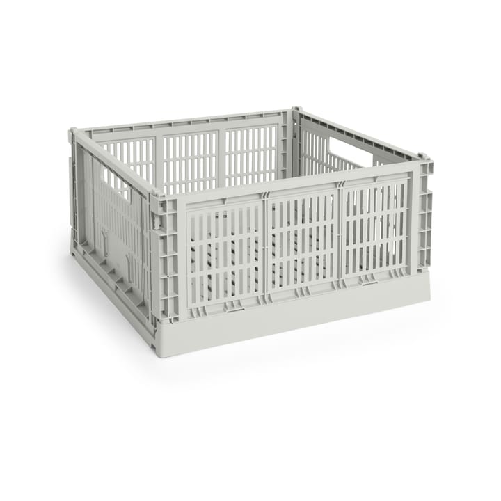 Colour Crate L Square, 42x42 cm - Grey - HAY