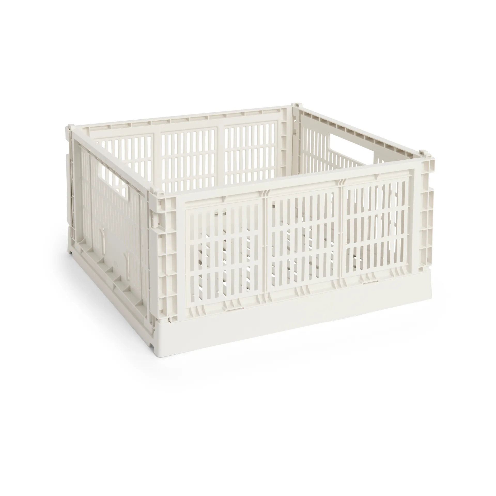 Colour Crate L Square, 42x42 cm, Off white HAY