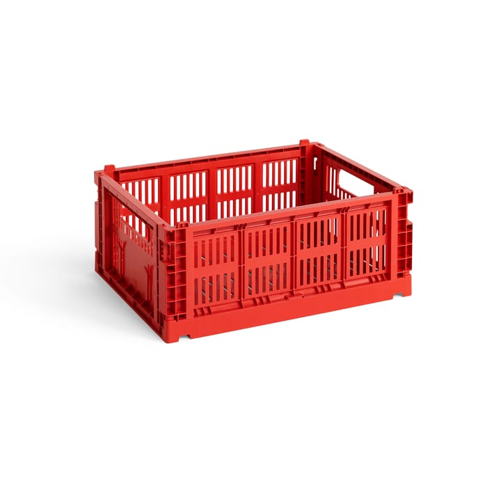 Colour Crate M 26,5x34,5 cm - Czerwony - HAY