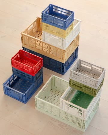 Colour Crate S 17x26,5 cm - Dusty yellow - HAY