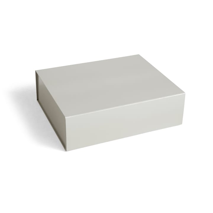 Colour Storage L pudełko z pokrywką 34,5x41,5 cm - Grey - HAY