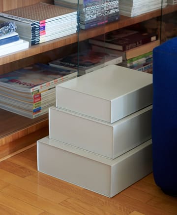 Colour Storage L pudełko z pokrywką 34,5x41,5 cm - Grey - HAY