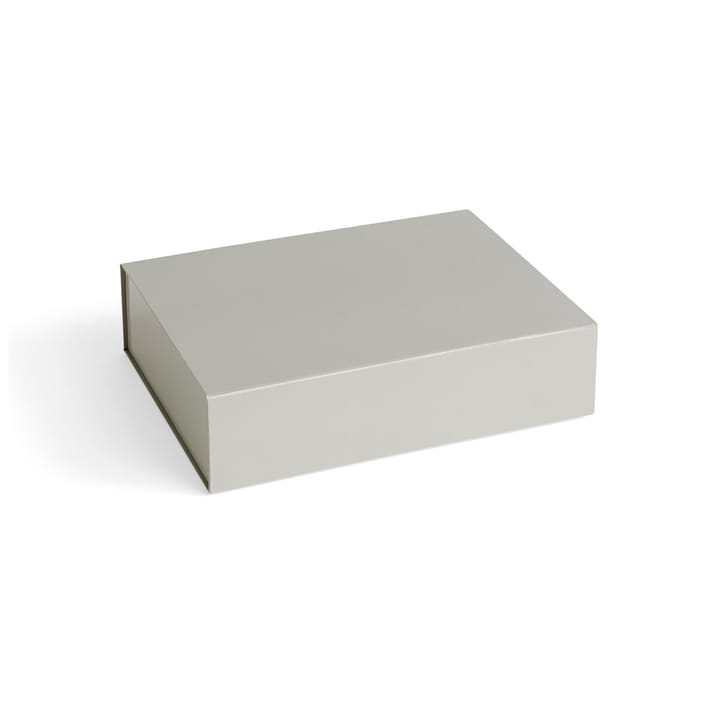 Colour Storage S pudełko z pokrywką 25,5x33 cm - Grey - HAY