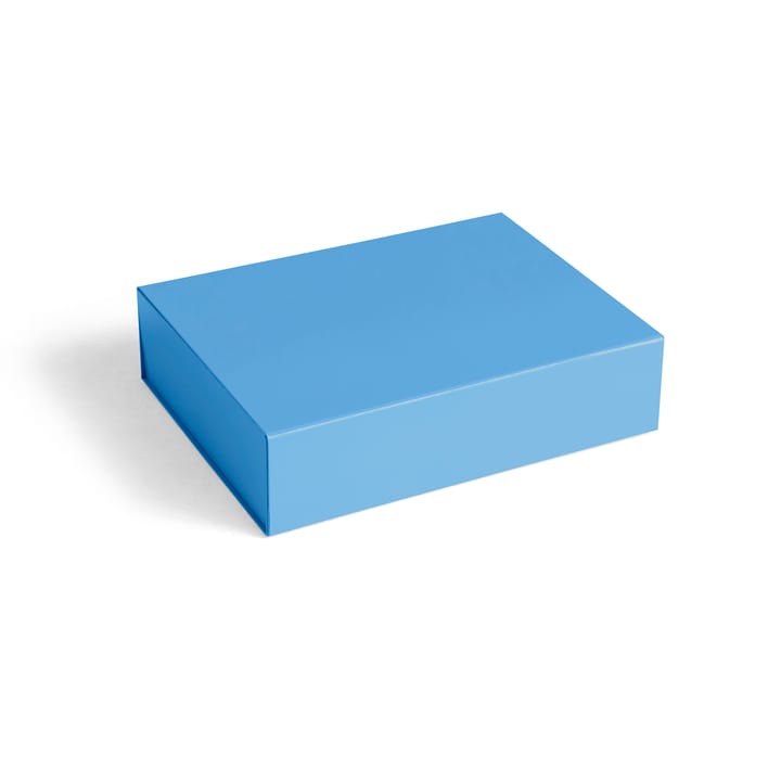 Colour Storage S pudełko z pokrywką 25,5x33 cm - Sky blue (błękit) - HAY