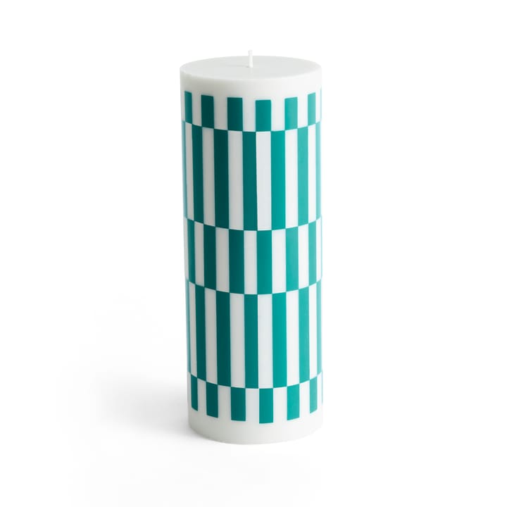 Column Candle świeca blokowa 25 cm - Light grey-green - HAY