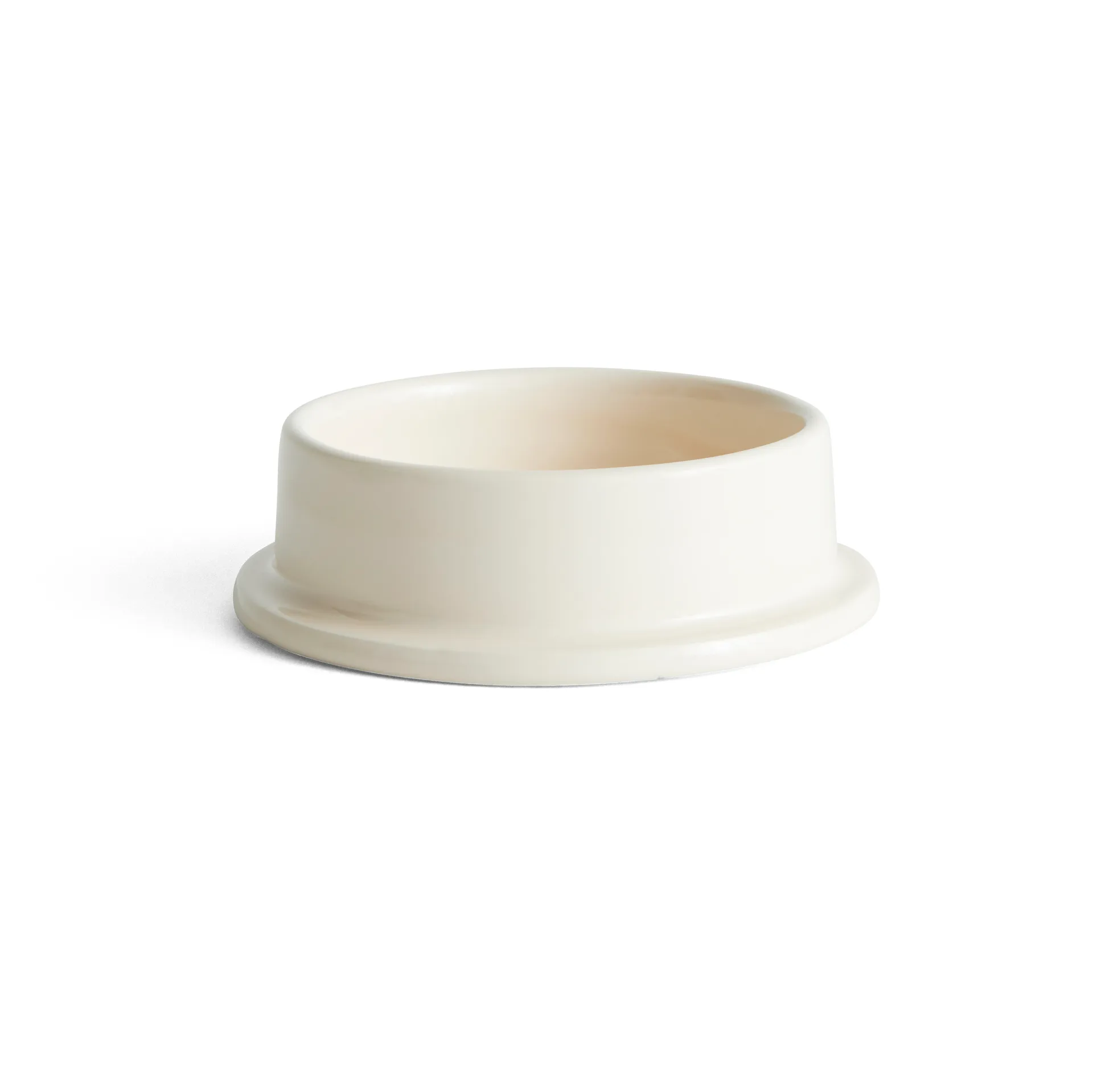 Column świecznik na świece blokowe medium Ø11 cm, Off-white HAY