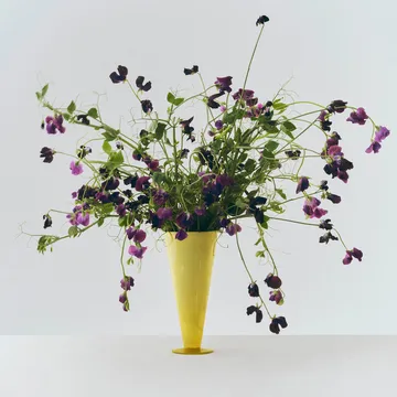 Conical wazon - Yellow-lime green, large - HAY