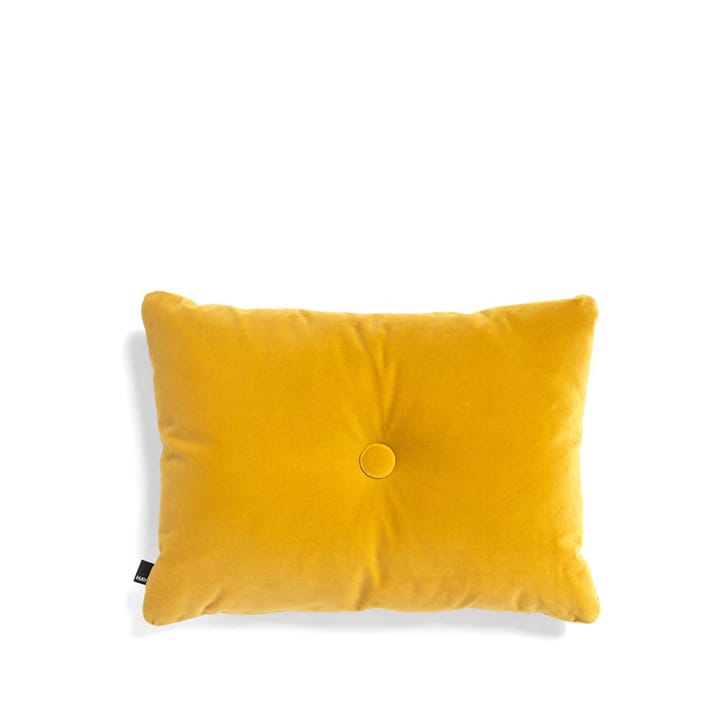 Dot Soft poduszka - yellow, 1 guzik - HAY