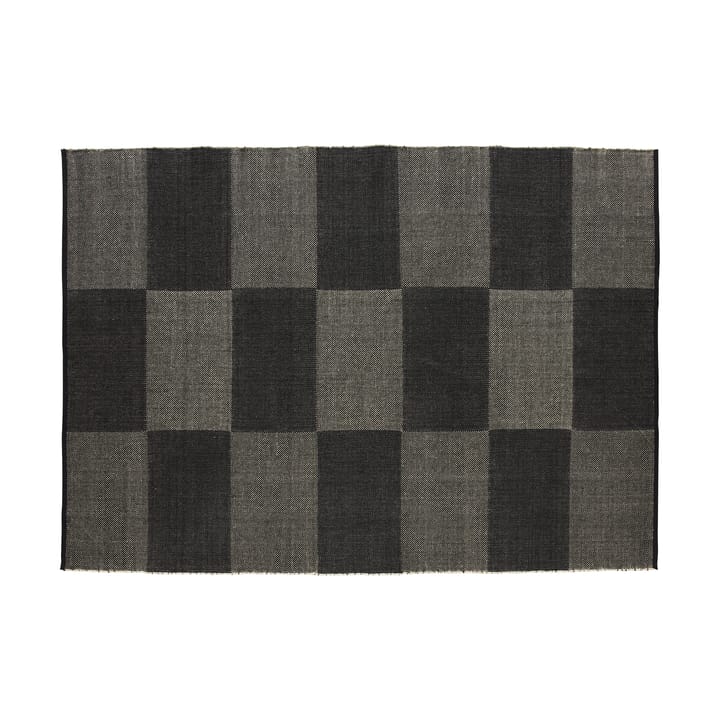 Dywan Check L - Black 170x240 cm - HAY