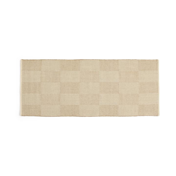 Dywan Check - Sand, 80x200 cm - HAY