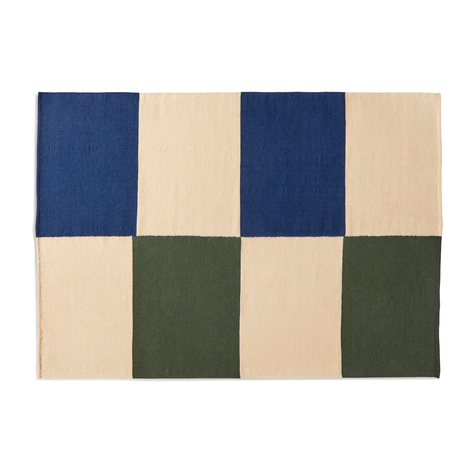 Dywan Ethan Cook Flat Works 170x240 cm, Peach green check HAY