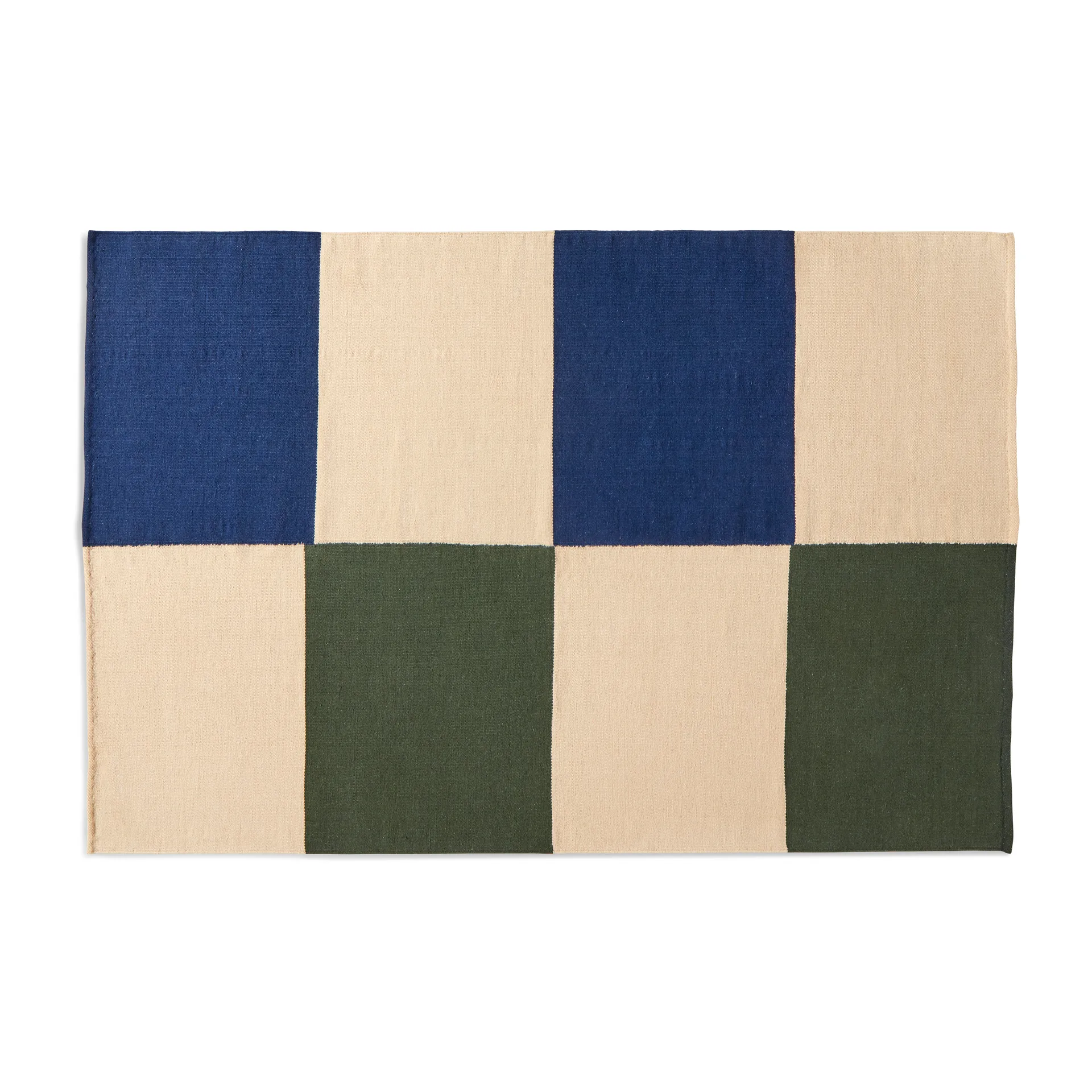 Dywan Ethan Cook Flat Works 200x300cm, Peach green check HAY