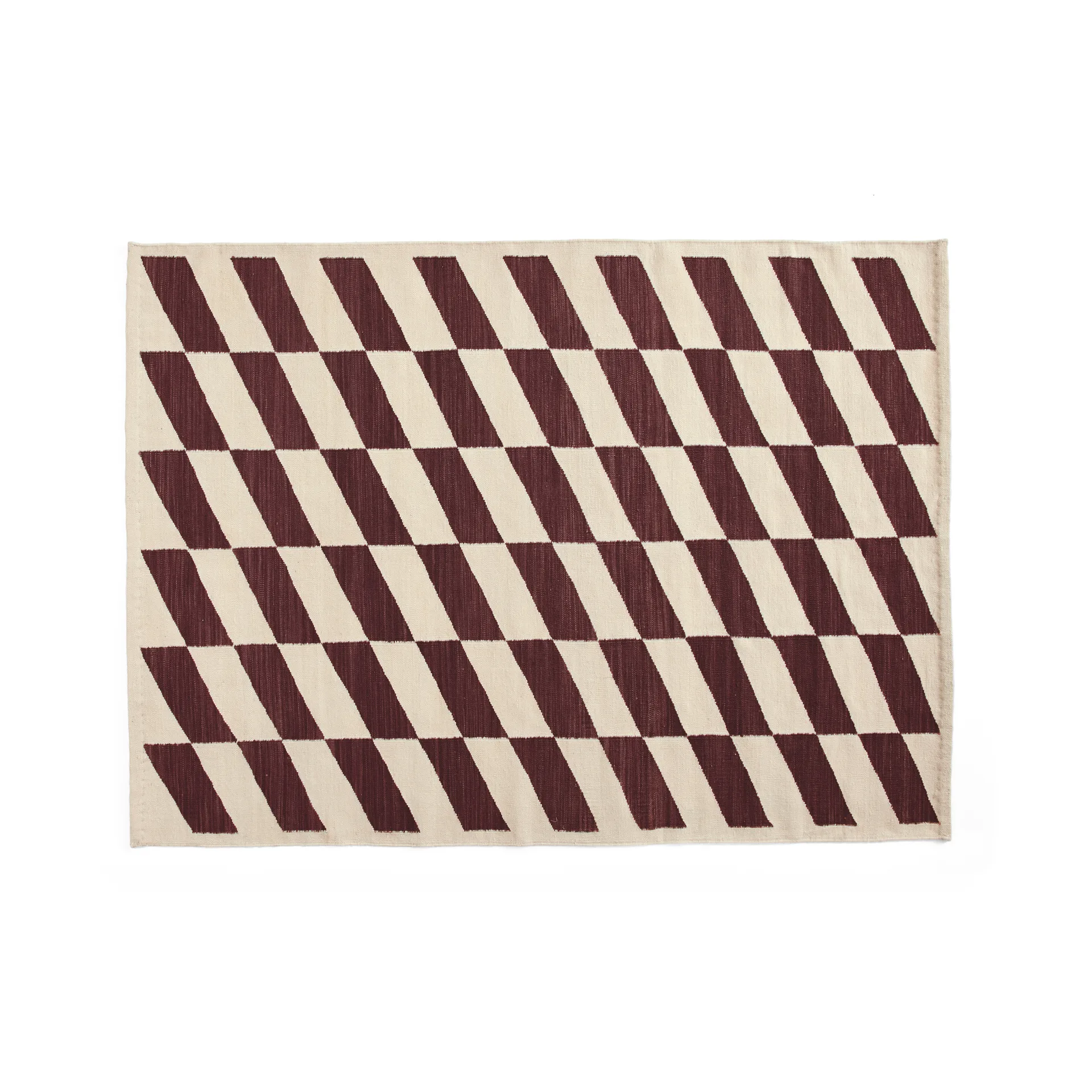 Dywan Shift Kelim 140x200 cm, Burgundy HAY