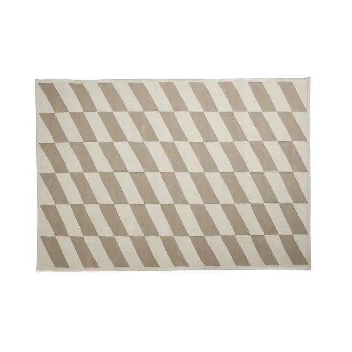 Dywan Shift Kelim 170x240 cm - Beżowy - HAY