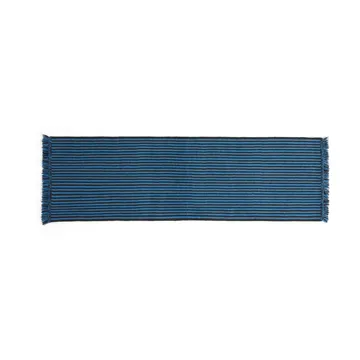 Dywan Stripes and Stripes 60x200 cm - Blue - HAY