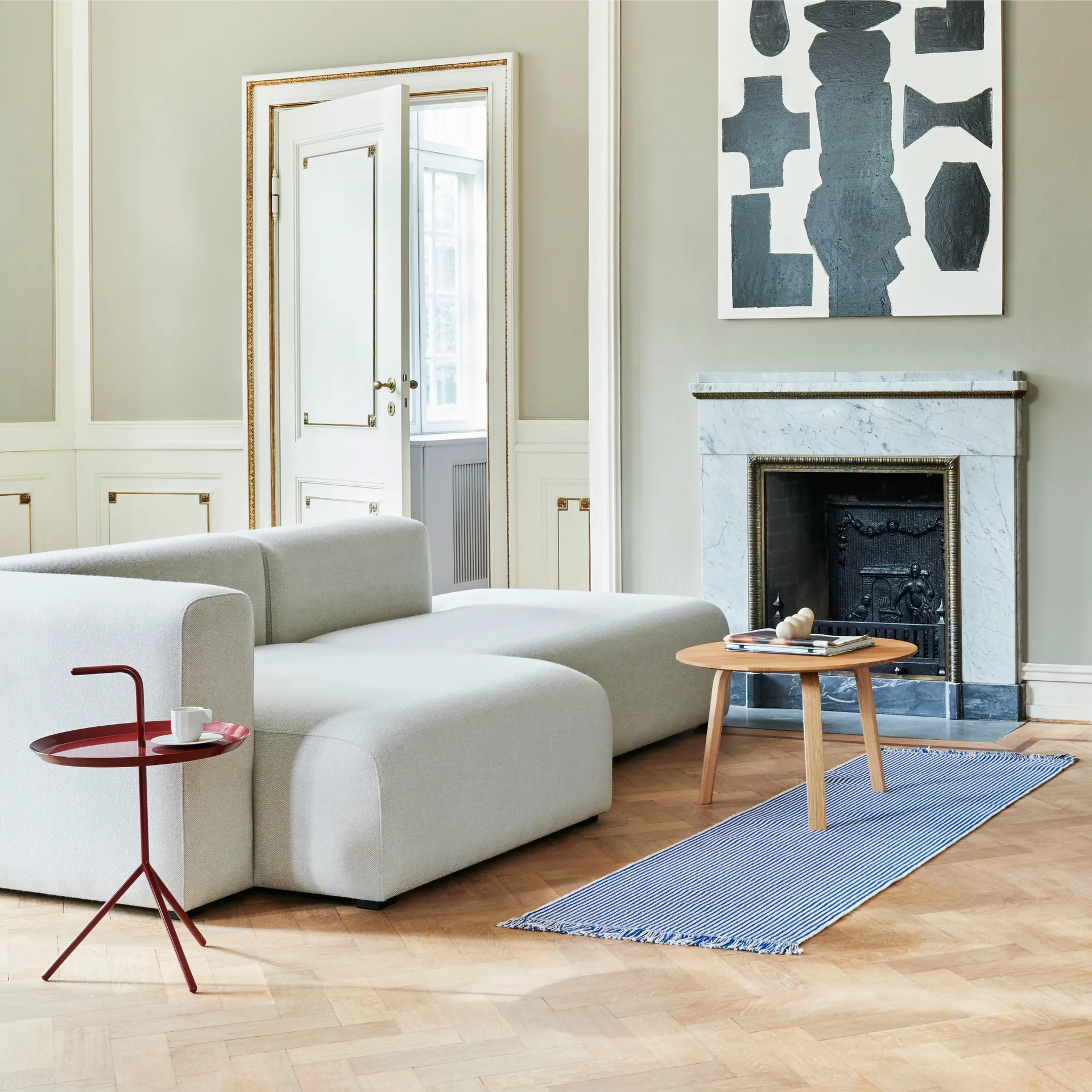 Dywan Stripes and Stripes 60x200 cm, Bluebell ripple HAY