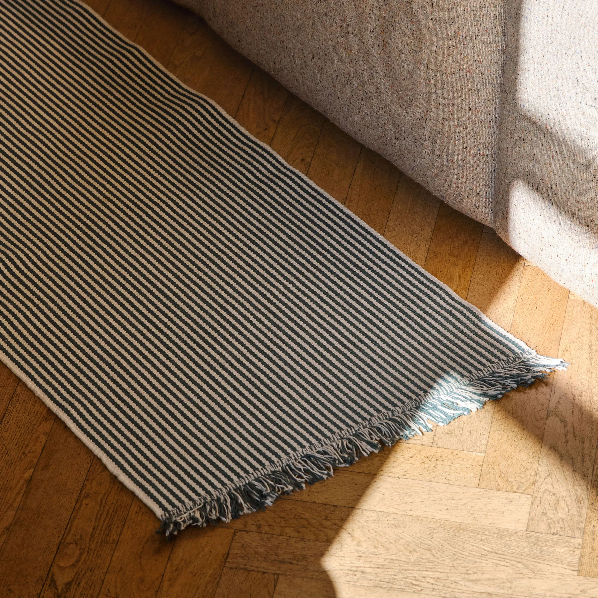 Dywan Stripes and Stripes 60x200 cm, Cucumber green HAY