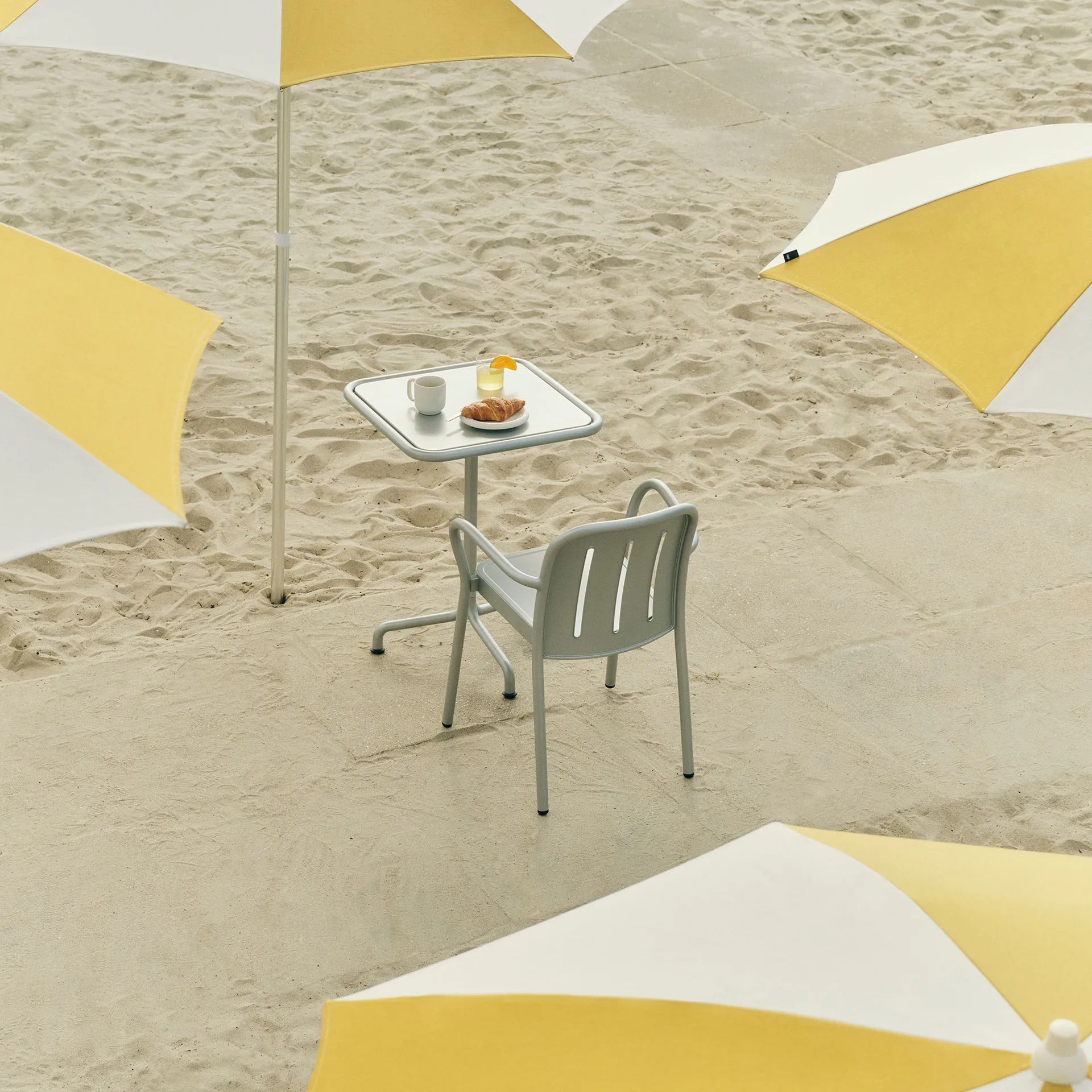 Fotel Deville, Silver grey HAY