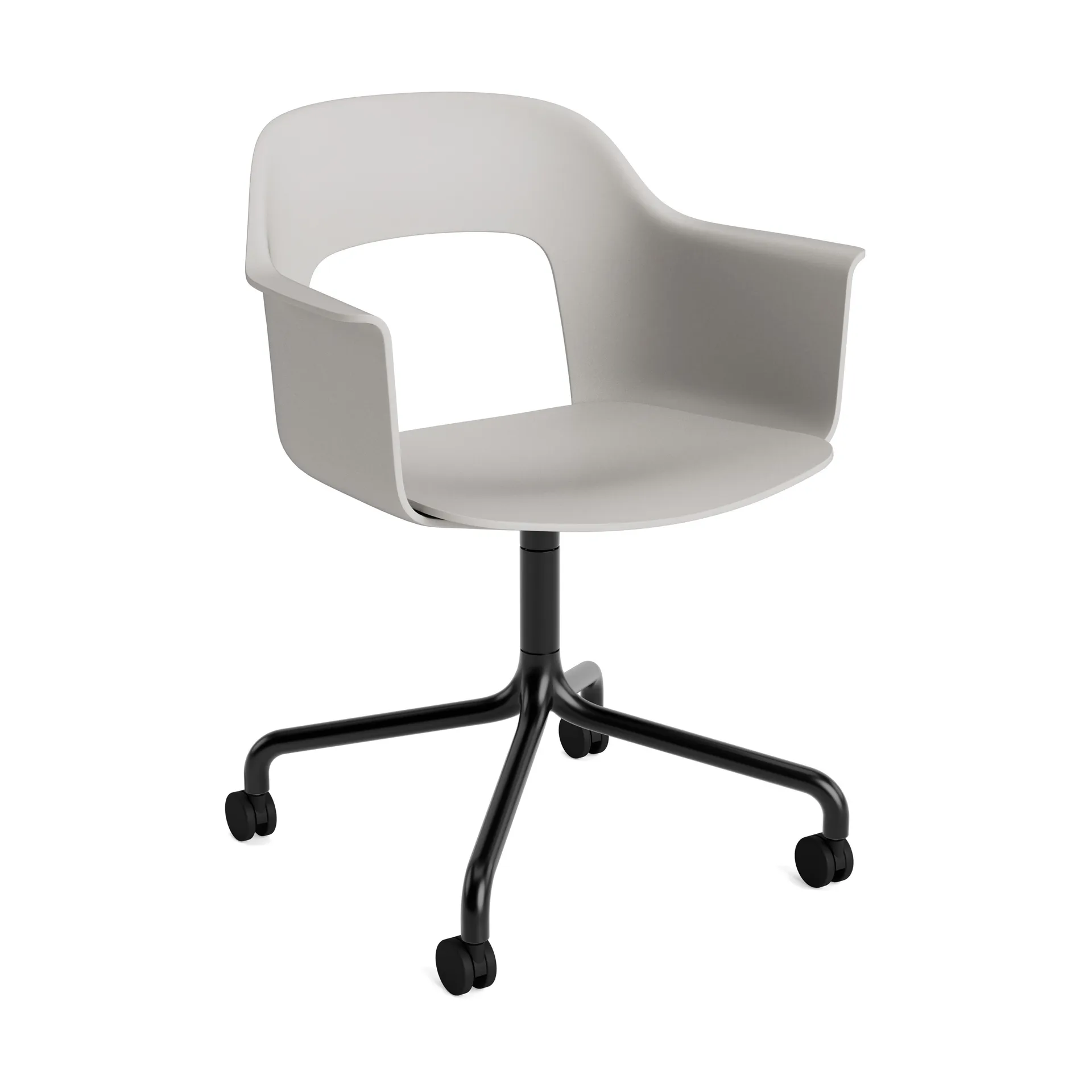 Fotel Layout Armchair 261, Sky grey-black HAY