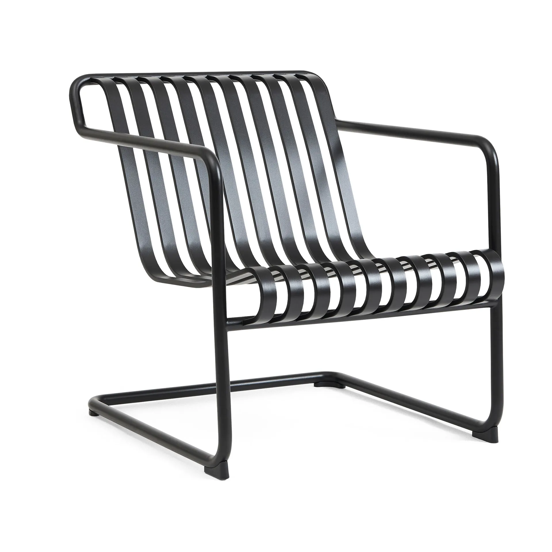 Fotel lounge Palissade Cantilever Low, Anthracite HAY