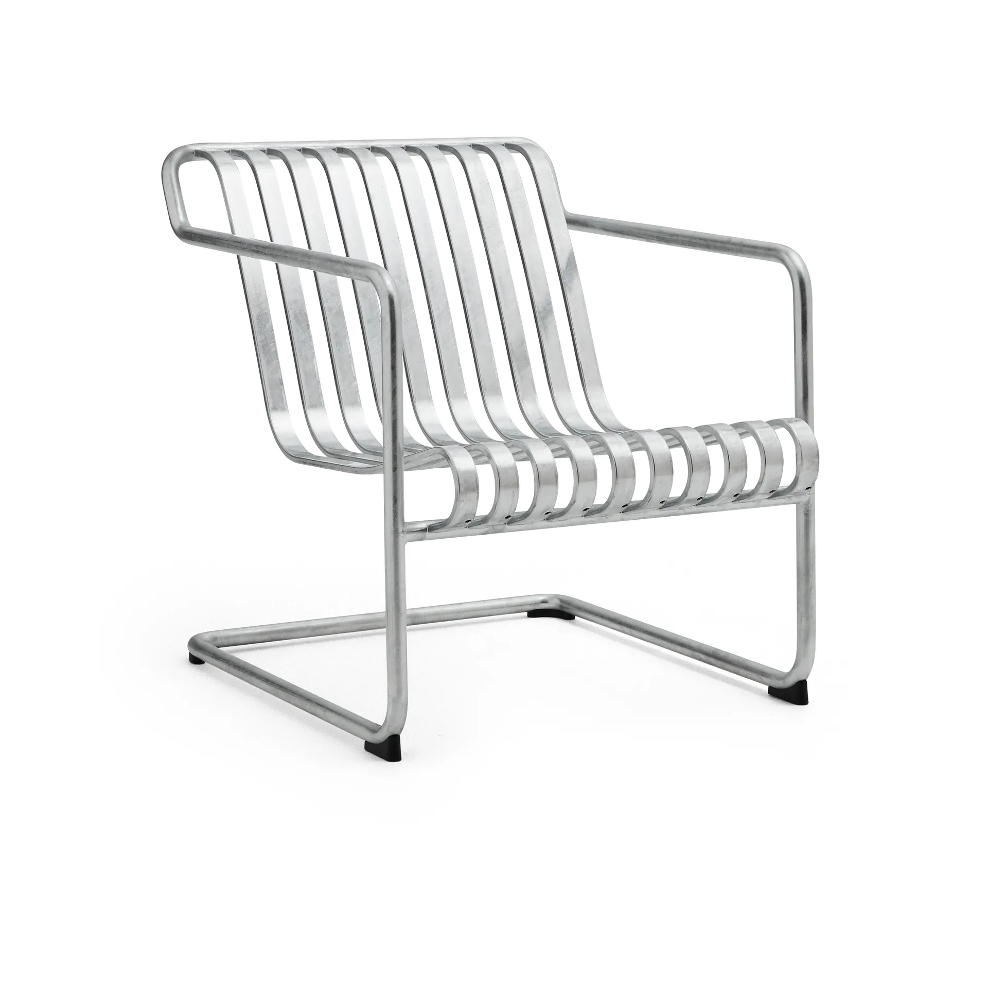 Fotel lounge Palissade Cantilever Low, Hot galvanised steel HAY