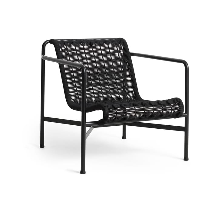 Fotel lounge Palissade Cord Low   - Anthracite - HAY