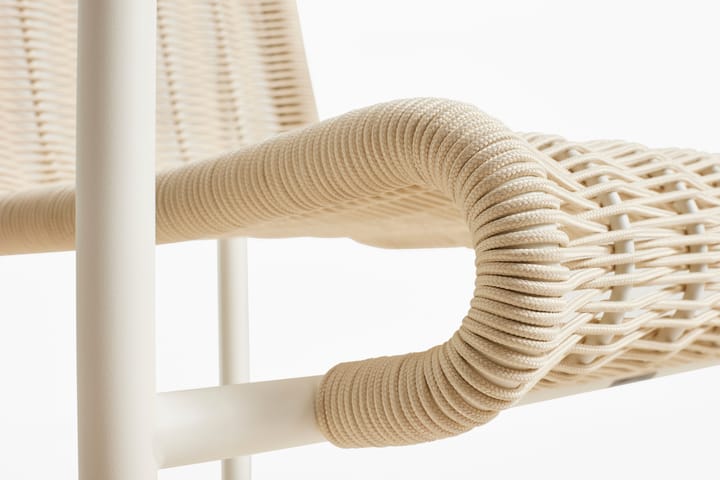 Fotel lounge Palissade Cord Low  , Cream white HAY