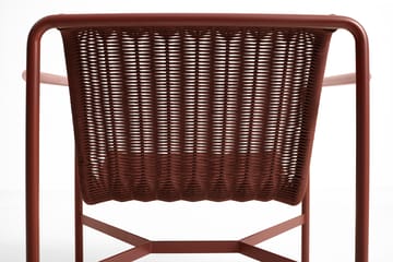 Fotel lounge Palissade Cord Low   - Iron red - HAY