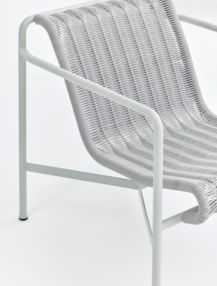 Fotel lounge Palissade Cord Low  , Sky grey HAY