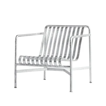 Fotel lounge Palissade Low - hot galvanized - HAY