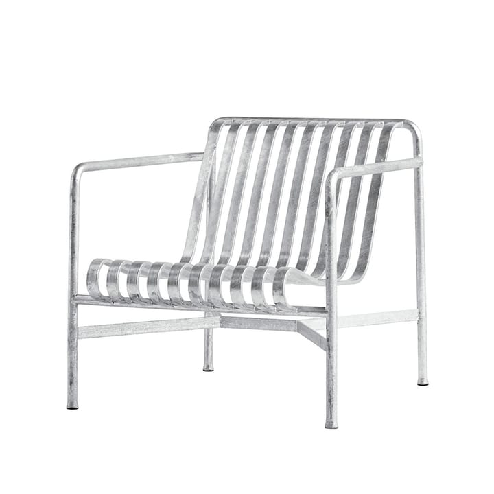 Fotel lounge Palissade Low   - hot galvanized - HAY