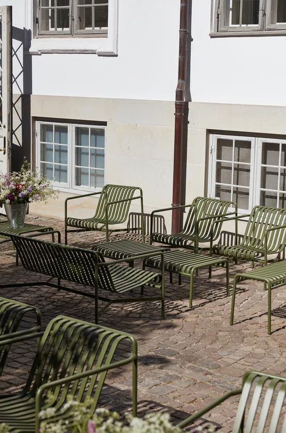 Fotel lounge Palissade Low, Olive HAY