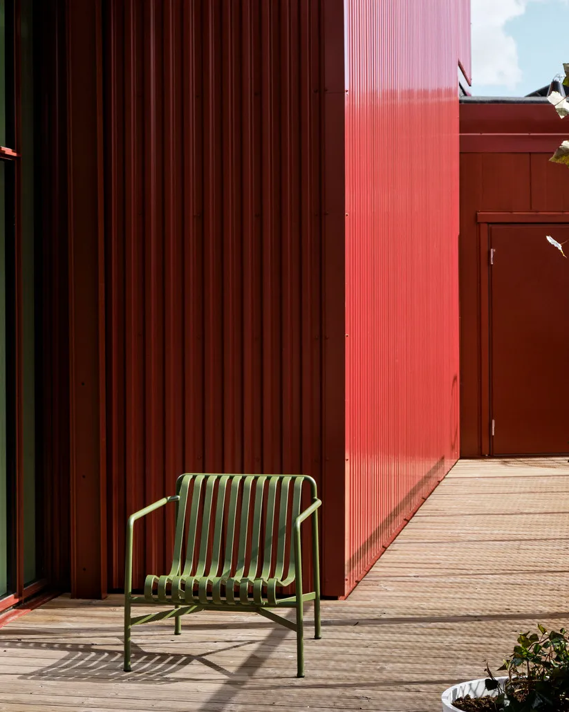 Fotel lounge Palissade Low, Olive HAY