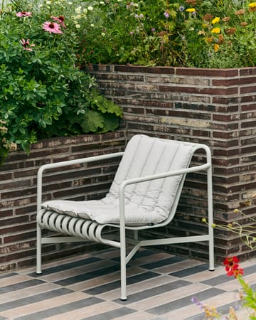 Fotel lounge Palissade Low   - Sky grey - HAY