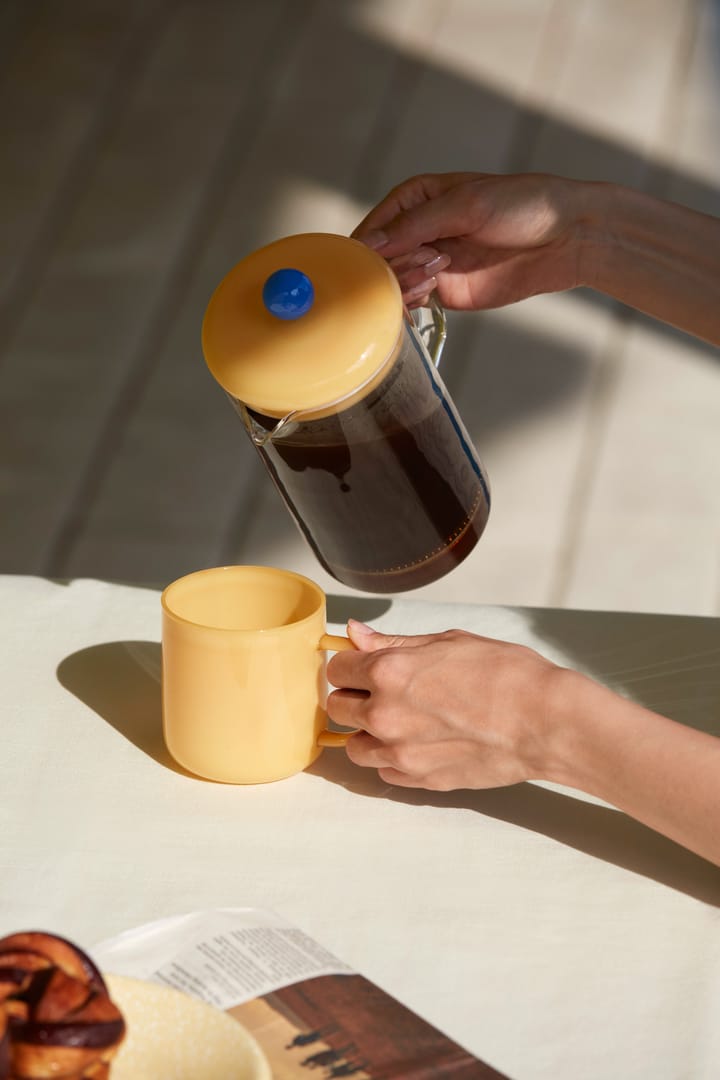 French Press Dzbanek do zaparzania kawy 1 litr, Clear HAY