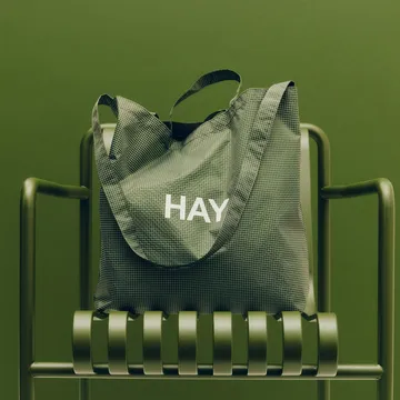 Grid Crossover Bag torba medium - Dark green, medium - HAY