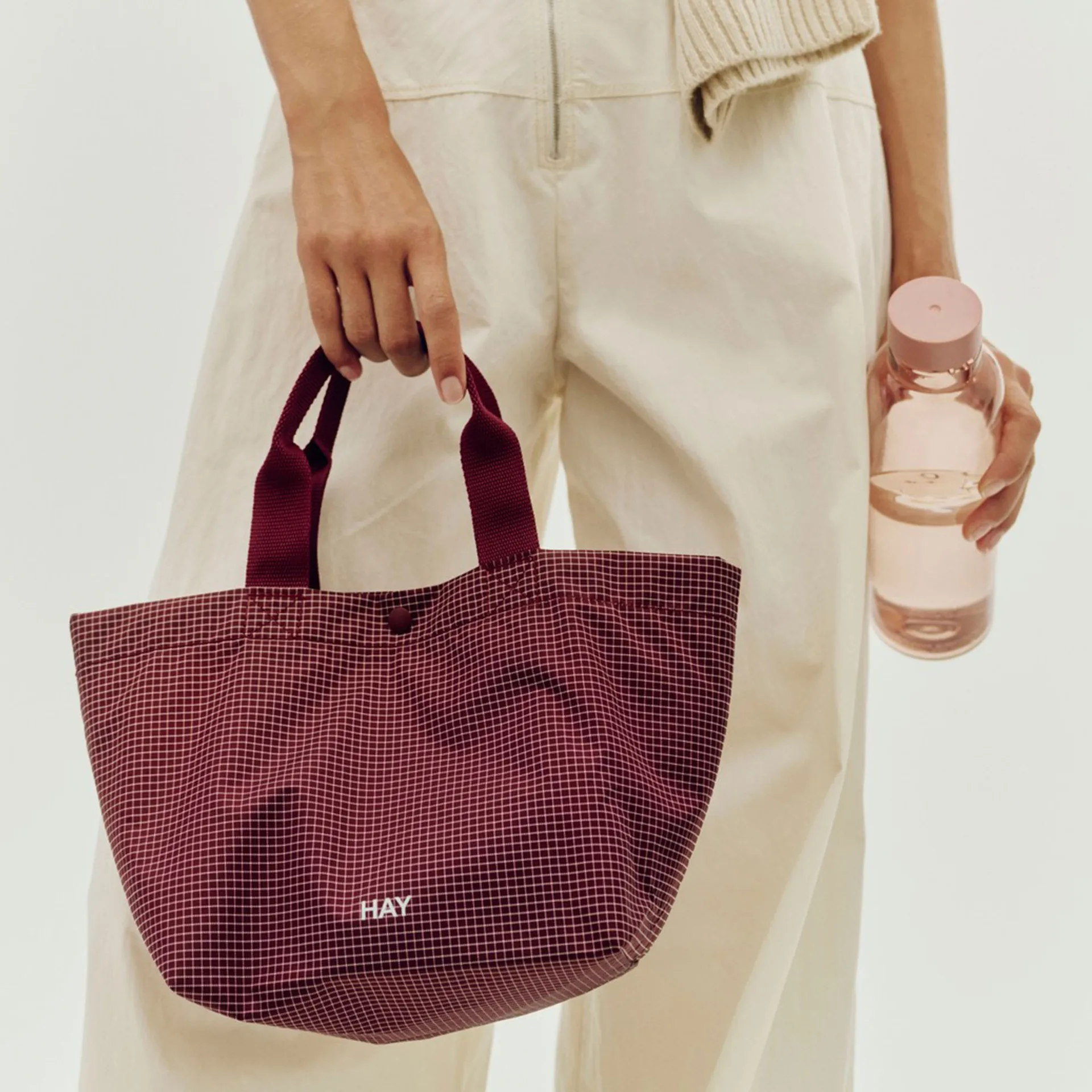 Grid Everyday Bag torba, Burgundy, mini HAY