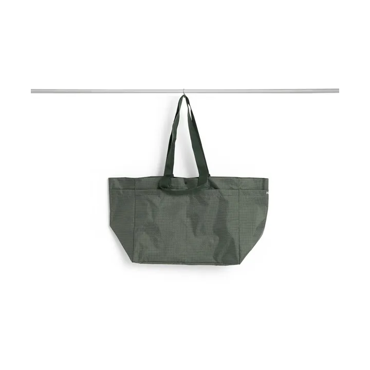 Grid Weekend Bag torba - Dark green, medium - HAY